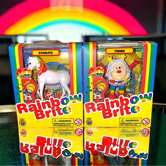 Rainbow Brite Mini Figures - Complete Collection w/ Starlight Chase - Picture 5 of 6